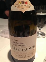 Image result for Michel Picard Chassagne Montrachet Chaumees