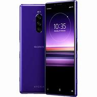 Image result for Sony White and Purple Phone