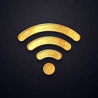 Image result for Wi-Fi Logo Vector Gold