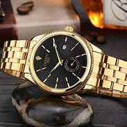 Image result for Gold Watch Fashion Men