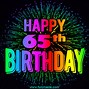 Image result for 65th Birthday Cartoons