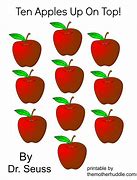 Image result for 10 Apples Up On Top Summry