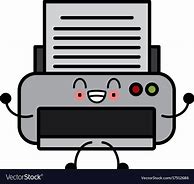 Image result for Happy Printer Cartoon
