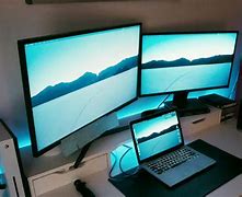 Image result for Computer with Two Monitors