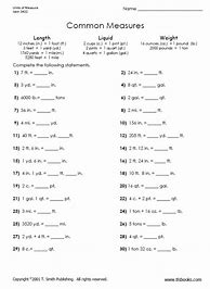 Image result for Measurement Worksheets Non Customary Unit Volume Grade 1