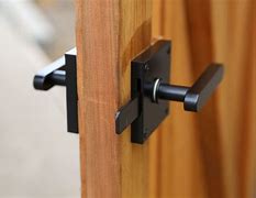 Image result for 2X4 Wooden Door with Latch