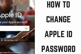 Image result for How Do You Change an Apple ID Password