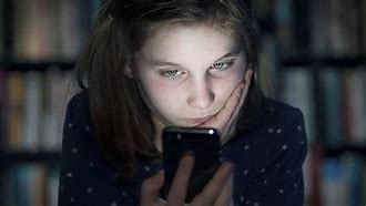 Image result for Kid Staring at Phone