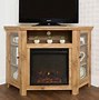 Image result for Fireplace Corner TV Stands for Flat Screens