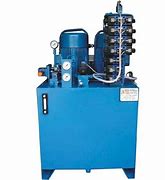 Image result for Hydraulic Power Pack in Blue Color