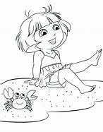 Image result for Dora the Explorer Crab Beach