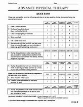 Image result for Quick Dash Questionnaire
