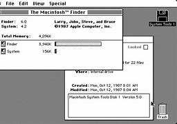Image result for Macintosh System 1 Warning Box