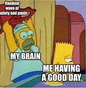 Image result for Anxiety Brain Meme