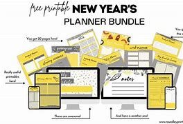 Image result for New Year Planner