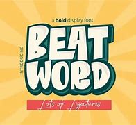 Image result for Beat Typography