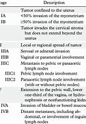 Image result for Endometrial Cancer Staging Table