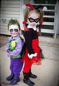 Image result for Joker and Harley Kids