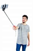 Image result for Person with Selfie Stick