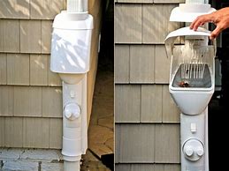Image result for Downspout Rainwater Collection Diverter