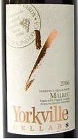 Image result for Yorkville Malbec Rennie Yorkville Highlands