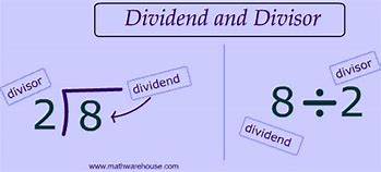 Image result for Dividend What Is It Math