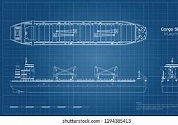 Image result for Cargo Ship Blueprints