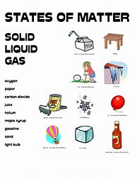 Image result for 4th Grade Science Matter Worksheets