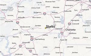 Image result for Shelby NC Map