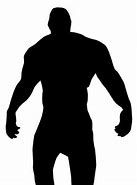 Image result for Strong Man Standing Silhouette