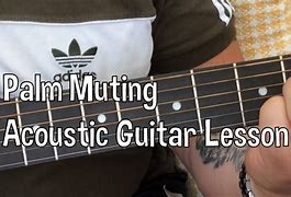 Image result for Acoustic Life Palm Muting