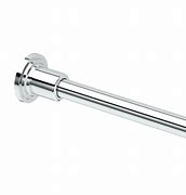 Image result for Shower Curtain Rods Fixed