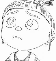 Image result for Agnes Despicable Me Coloring Page