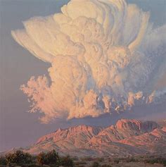 Wilson Hurley | Thunderstorm Building in the Sandias (1998) | MutualArt