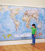 Image result for World Map Wall Mural