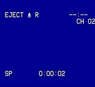 Image result for VCR Eject Blue Screen
