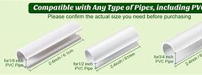 Image result for 4 Inch PVC Cover Black