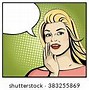 Image result for Pop Art Woman Vector