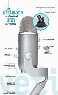 Image result for White Blue Yeti Microphone