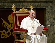 Image result for Pope Francis On Throne