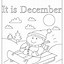 Image result for December Calendar Coloring Page