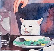 Image result for Smudge The Cat Meme Painting