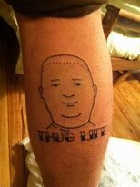 Image result for Thug Life Tattoo