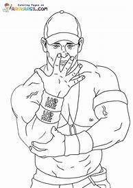 Image result for John Cena Coloring Pages