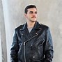 Image result for Biker Leather Jacket Men