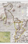 Image result for Monument Valley 50K Race Map