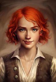 Image result for Half-Elf Red Hair