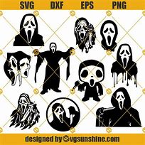 Image result for Ghost Face SVG