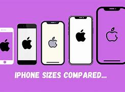 Image result for iPhone Size Line Up