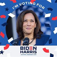 Image result for Kamala Harris with Afro